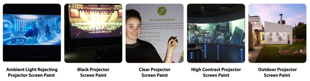 What is Projector Screen Paint?: Types, Features & Benefits