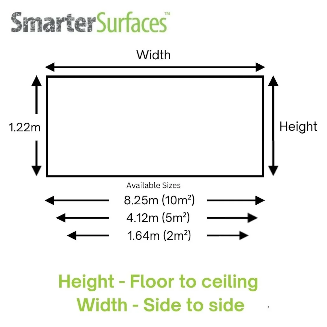 Magnetic Whiteboard Wallpaper Dimension