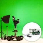 Green screen paint creating a high-quality surface in studios