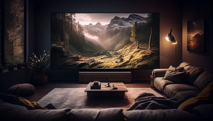 Modern Living Room Designs with Black Projection Paint: Insights for Architects and Designers