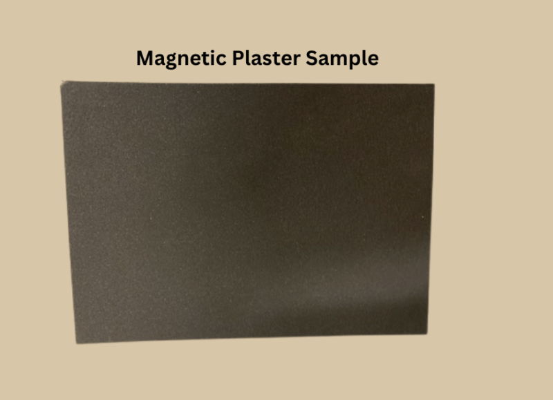 Magnetic Plaster Sample