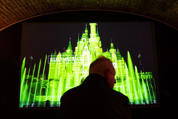 Silver screen paint is a 3D projection paint for standard projection surfaces