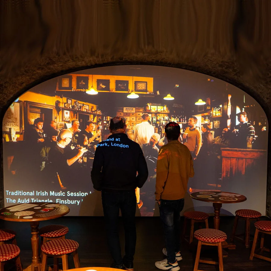 Smarter Surfaces silver screen paint is a 3D projection paint