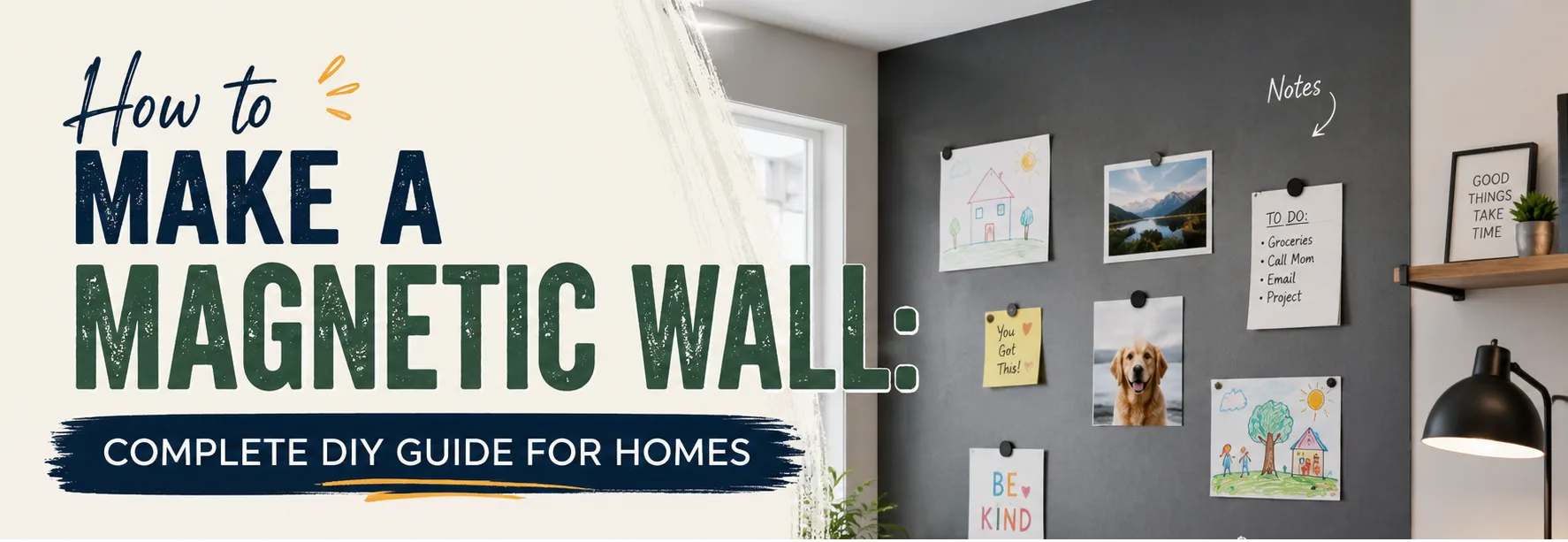 How to Make a Magnetic Wall: Complete DIY Guide for Homes