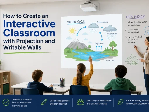 How to Create an Interactive Classroom with Projection and Writable Walls How to Create an Interactive Classroom with Projection and Writable Walls