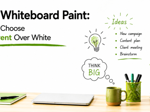 Clear Whiteboard Paint: When to Choose Transparent Over White