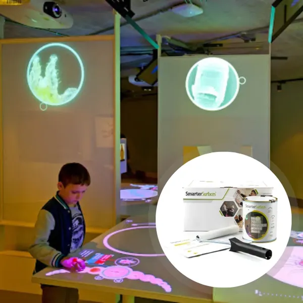 interactive-projector-screen-paint clear whiteboard paint